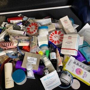 Beauty bundle-stocking stuffers, bridesmaid gifts, gift bags assorted new items